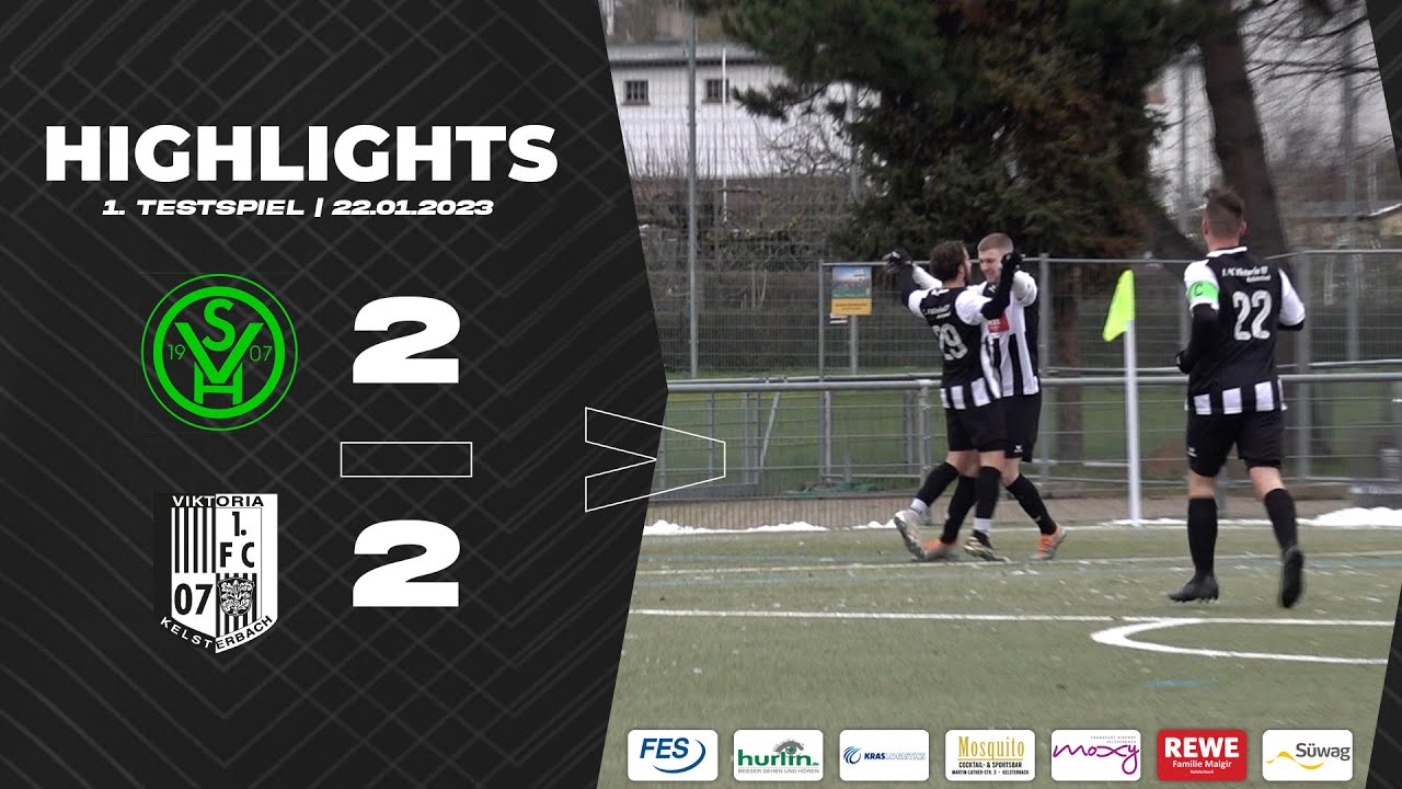 SV 07 Heddernheim - Viktoria Kelsterbach | 1. Testspiel I. | Highlights | 22.01.2023