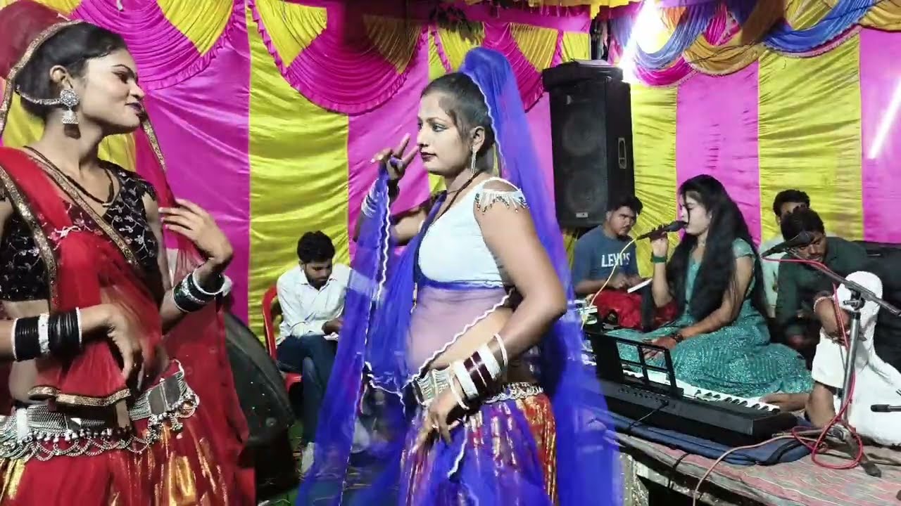 गोरी रे गड़गई घुंगटा डार छैलन खो करगई इसारे गायक रावसिंह पाल दीक्षा पाल की जवाबी राई नृत्य मुकाबला 