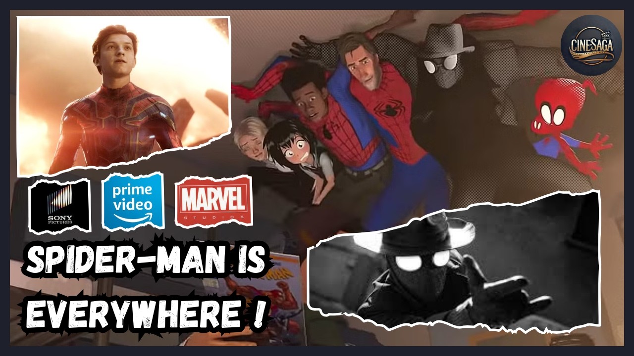 Spider Man is everywhere