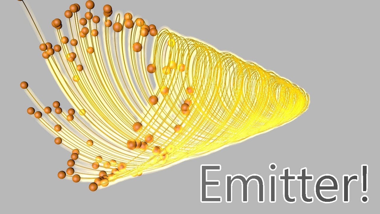 Every thing about Emitter in Cinema 4D (full tutorial)