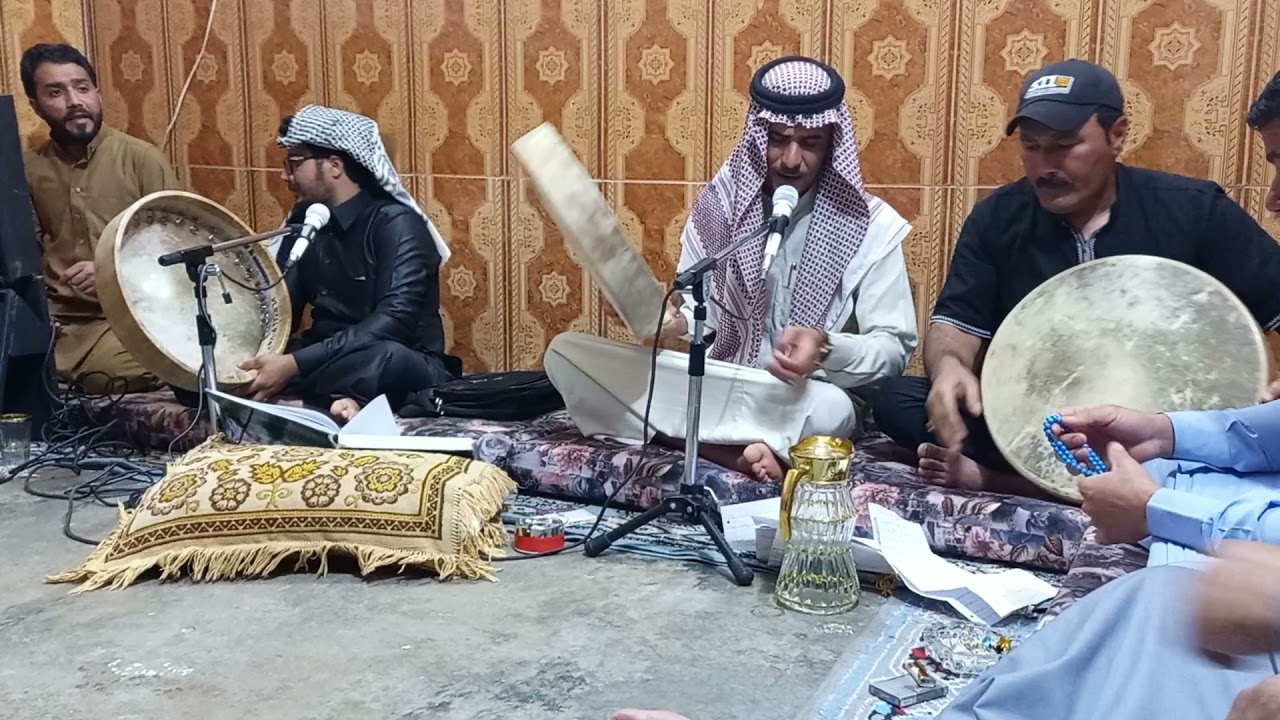 المداح عبد القادر ابو صالح/ في دار الاخ سمير جاسم العيساوي في مدينة الفلوجة