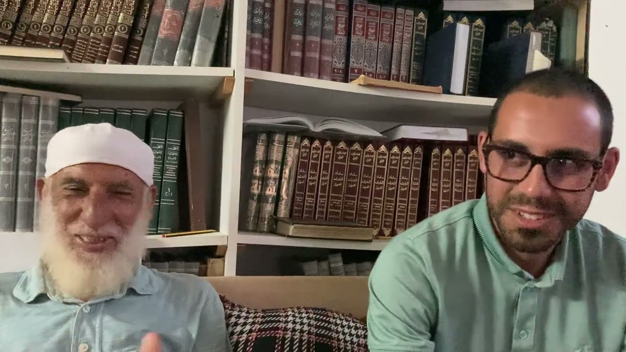 ضبط الصيغة الصوتية و دقائق أخرى للقارئ ياسين بن عمّار مع شيخ القرآء أبو عبد الله المظفر