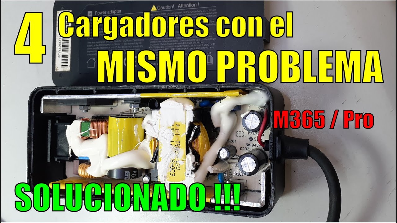 Cargador de Xiaomi M365/Pro Reparado. Resistencia de Sensado de Corriente ABIERTA !!!
