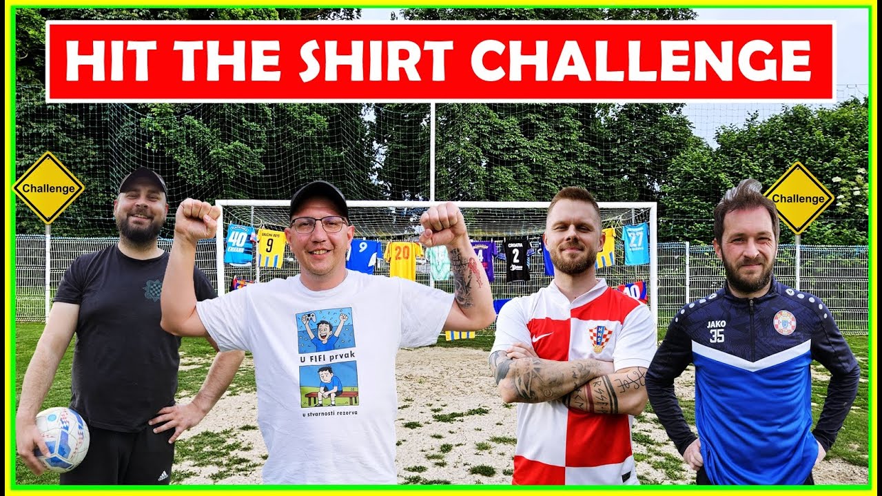 HIT THE SHIRT | FOOTBALL CHALLENGE | RONCH & PAČKO