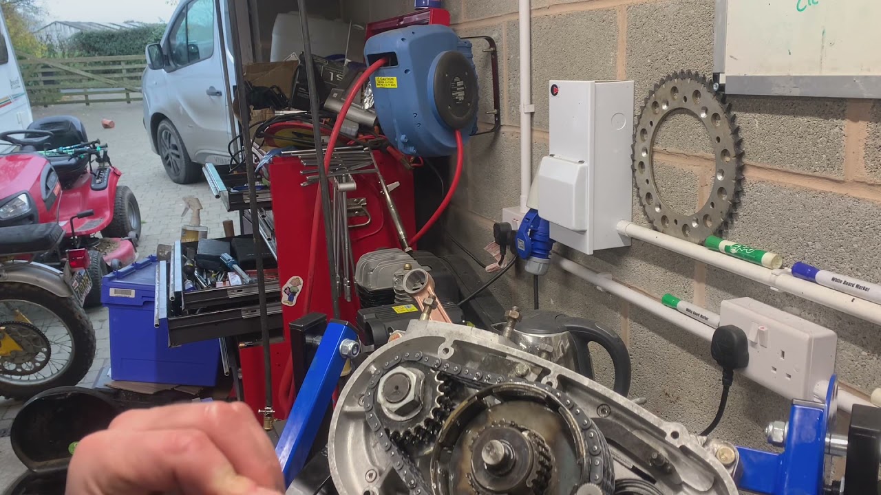 1977 Maico MC440AW restoration day8 part1