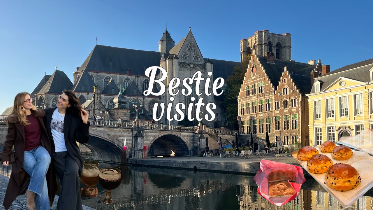 Bestie Visits I Vlog Erasmus
