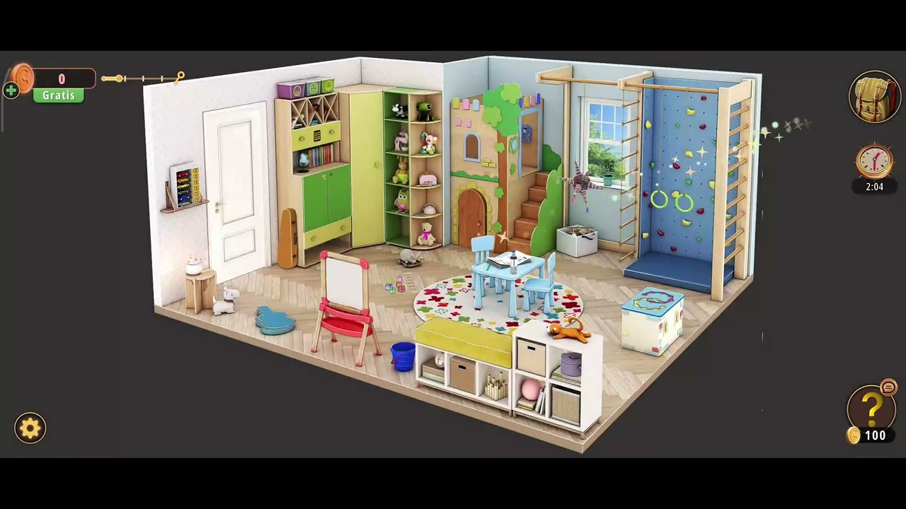 Rooms and Exits Level 8 Chapter 3 Sala de juegos para niños Un asesinato vestido de blanco