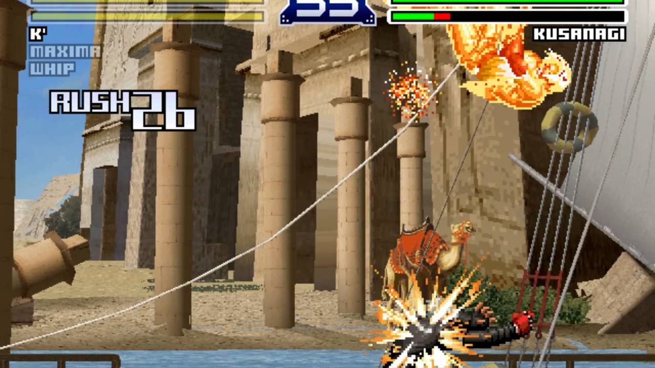 Fighting Game Bosses 63. The King of Fighters 2003 - Kusanagi sub-boss battle