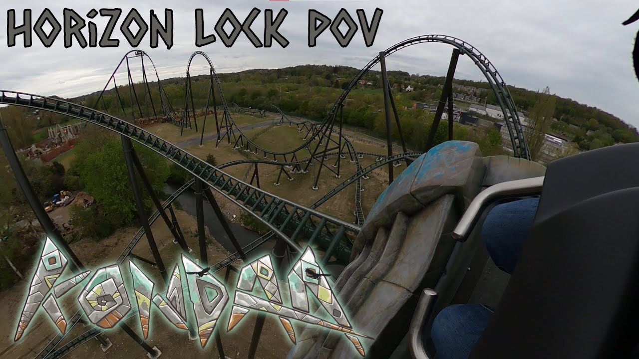 Kondaa - New 2021 - Horizon Lock POV - Walibi Belgium - Intamin Mega Coaster - Opening Day - Onride