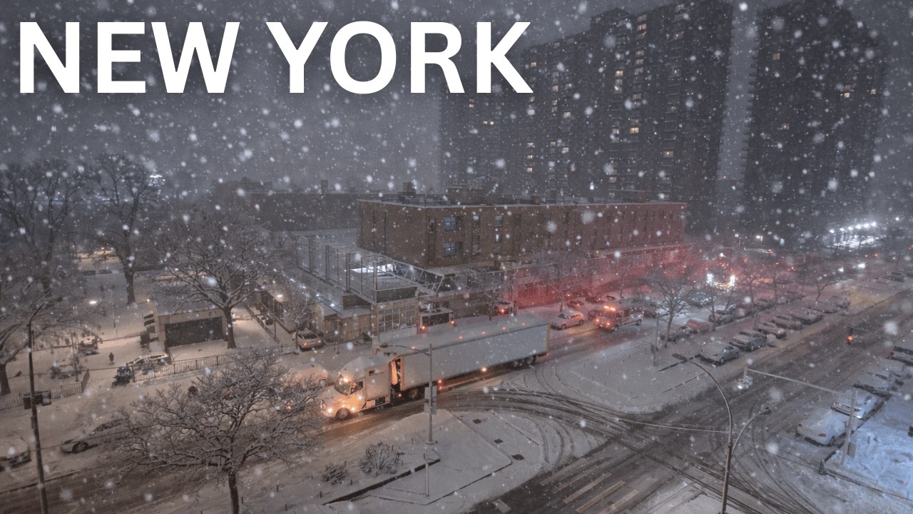NEW YORK Christmas Walk 🎄 🎁 Night Walking Tour in Manhattan!