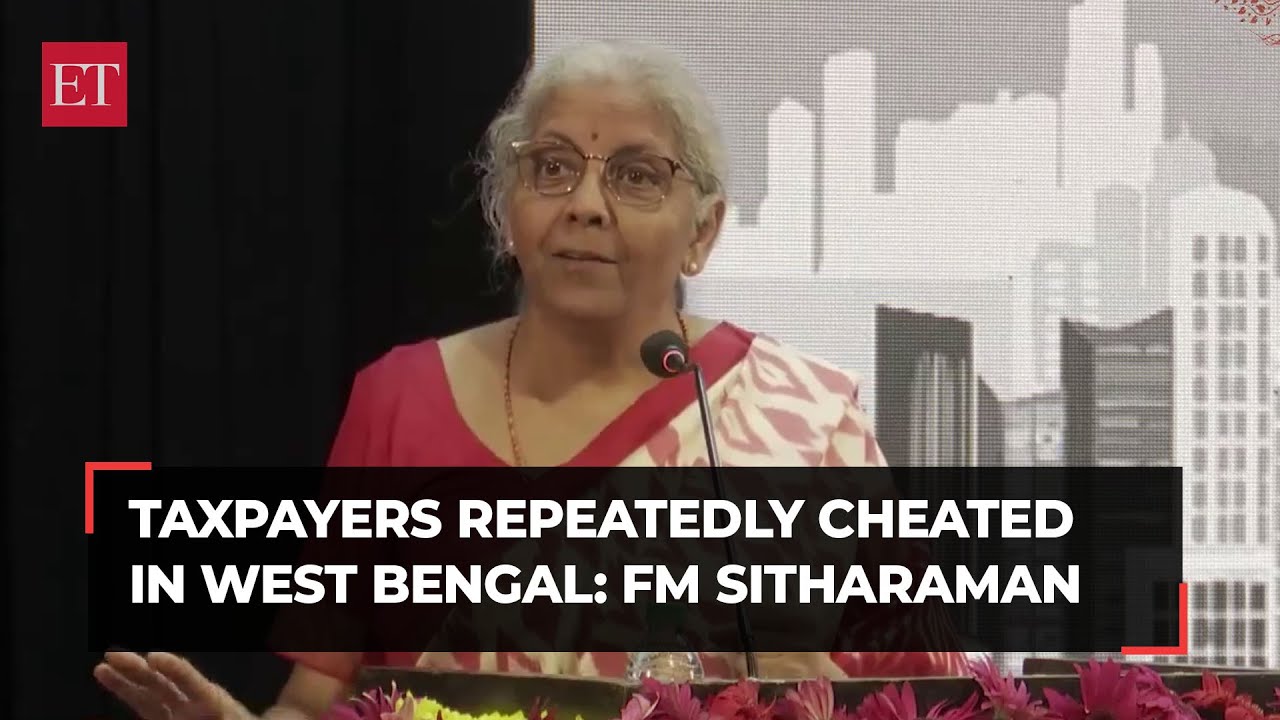 FM Sitharaman highlights Bengal govt's MGNREGA scams in Kolkata: 'Taxpayers repeatedly cheated'