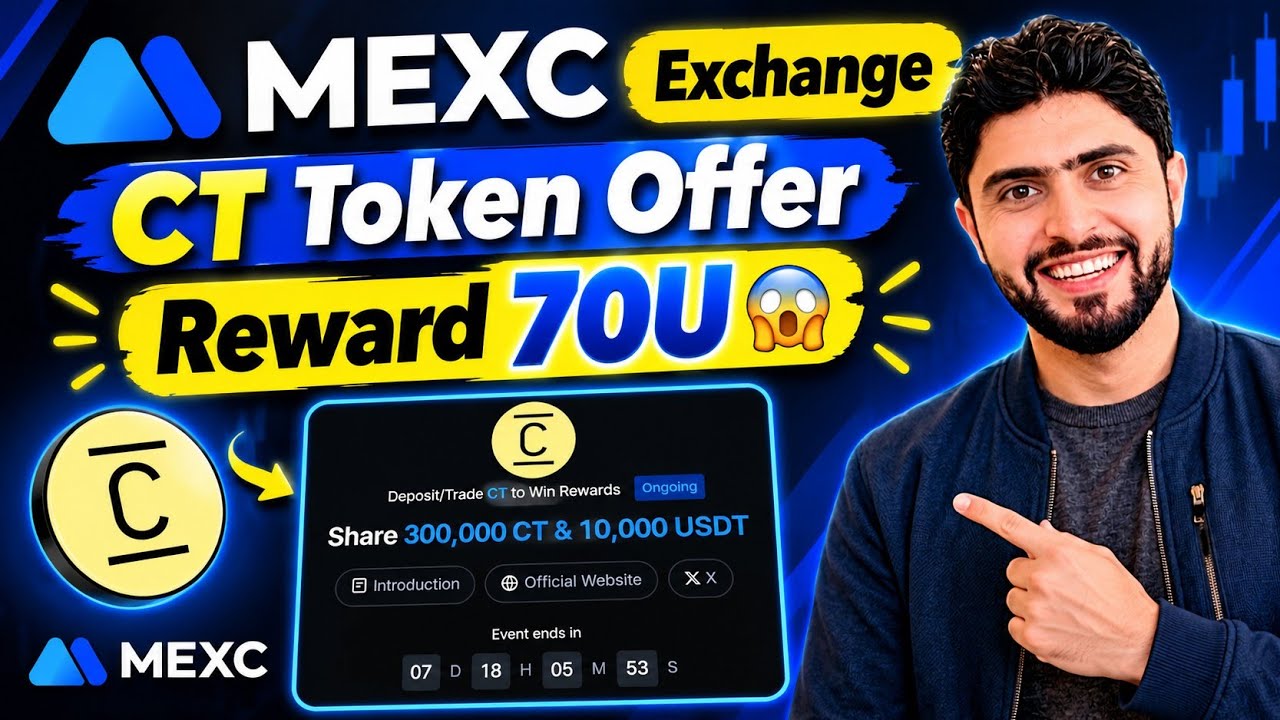 MEXC Exchange New CT Token Campaign full Guide || Mexc Exchange New Best offer Details 