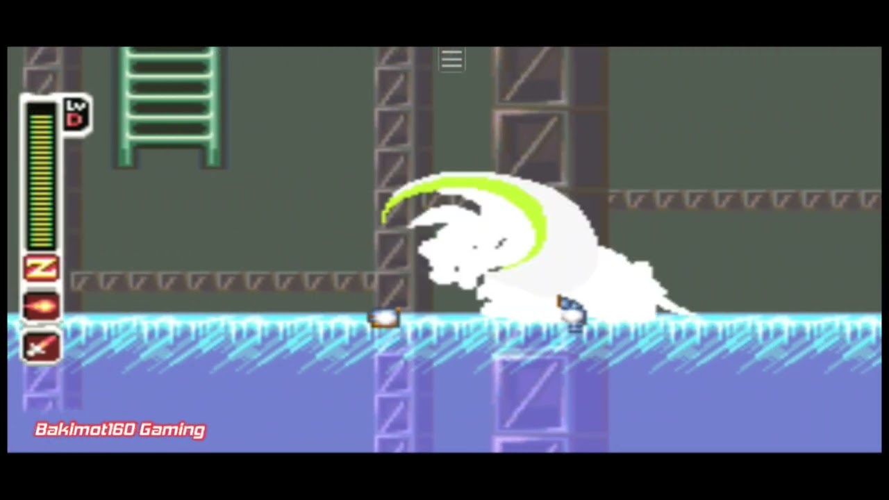 MegaMan Zero GBA Mission: Find Hidden BaseLet's Fight Blizzack Staggroff #Megamanzero #GBA 