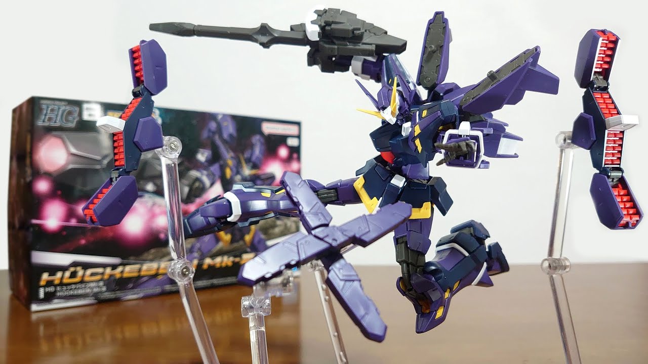 (バンダイ驚異のメカニズム！超可動！色分けもいつも以上に細かい！)HG ヒュッケバインMk-III　レビュー