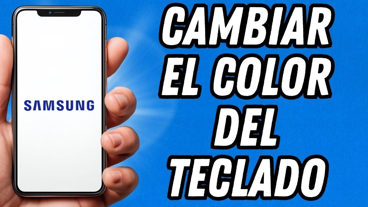Como cambiar el color del teclado en Samsung (TUTORIAL COMPLETO)