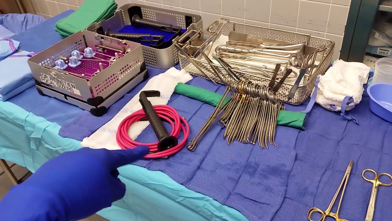 BASIC SET UP: LUMPECTOMY WITH LEFT SENTINEL NODE BIOPSY