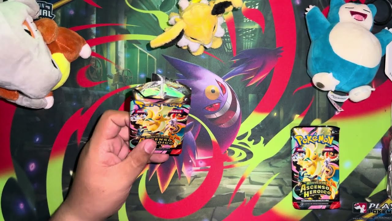 Unboxing de Etb Asendant hero y mini tins