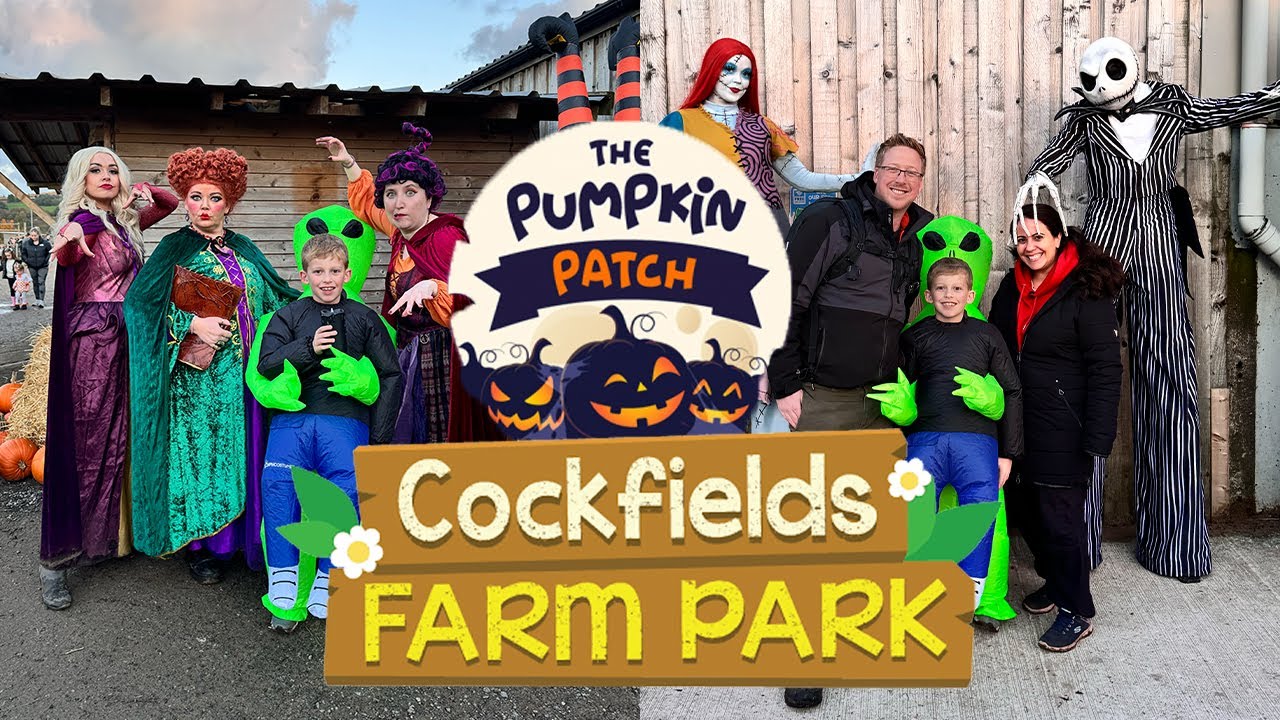 Pumpkin Picking 🎃 Cockfields Farm North West UK 🎃 2024