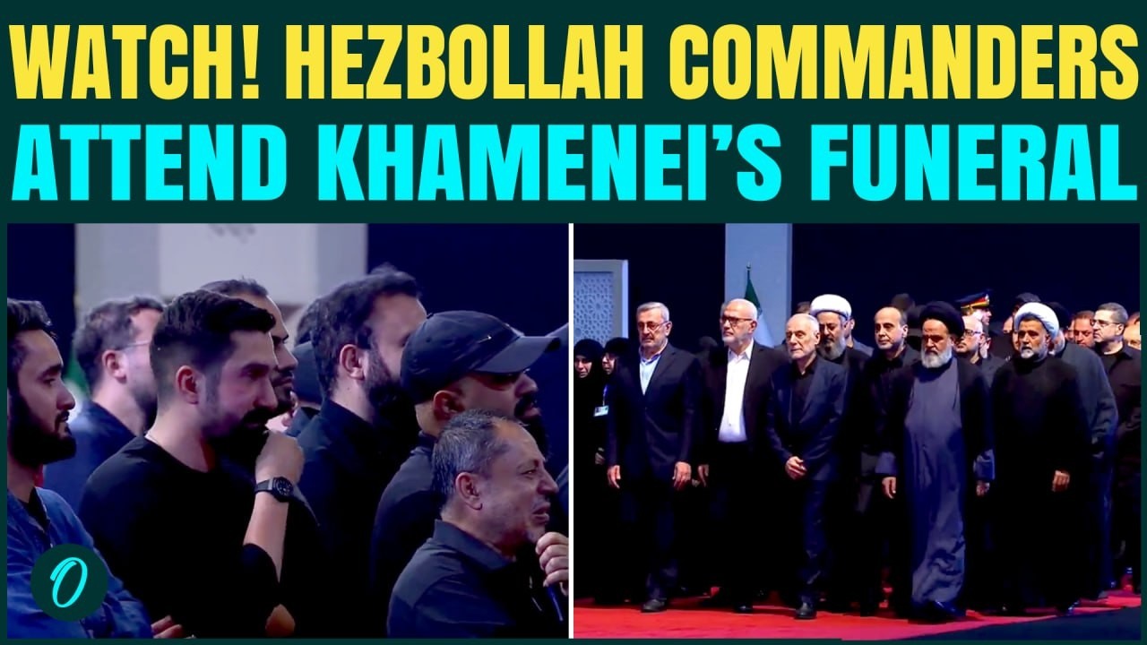 Hezbollah Fighters&rsquo; CRY OVER Khamenei&rsquo;s Casket| Slain Leader Nasrallah&rsquo;s Family Attend Funeral