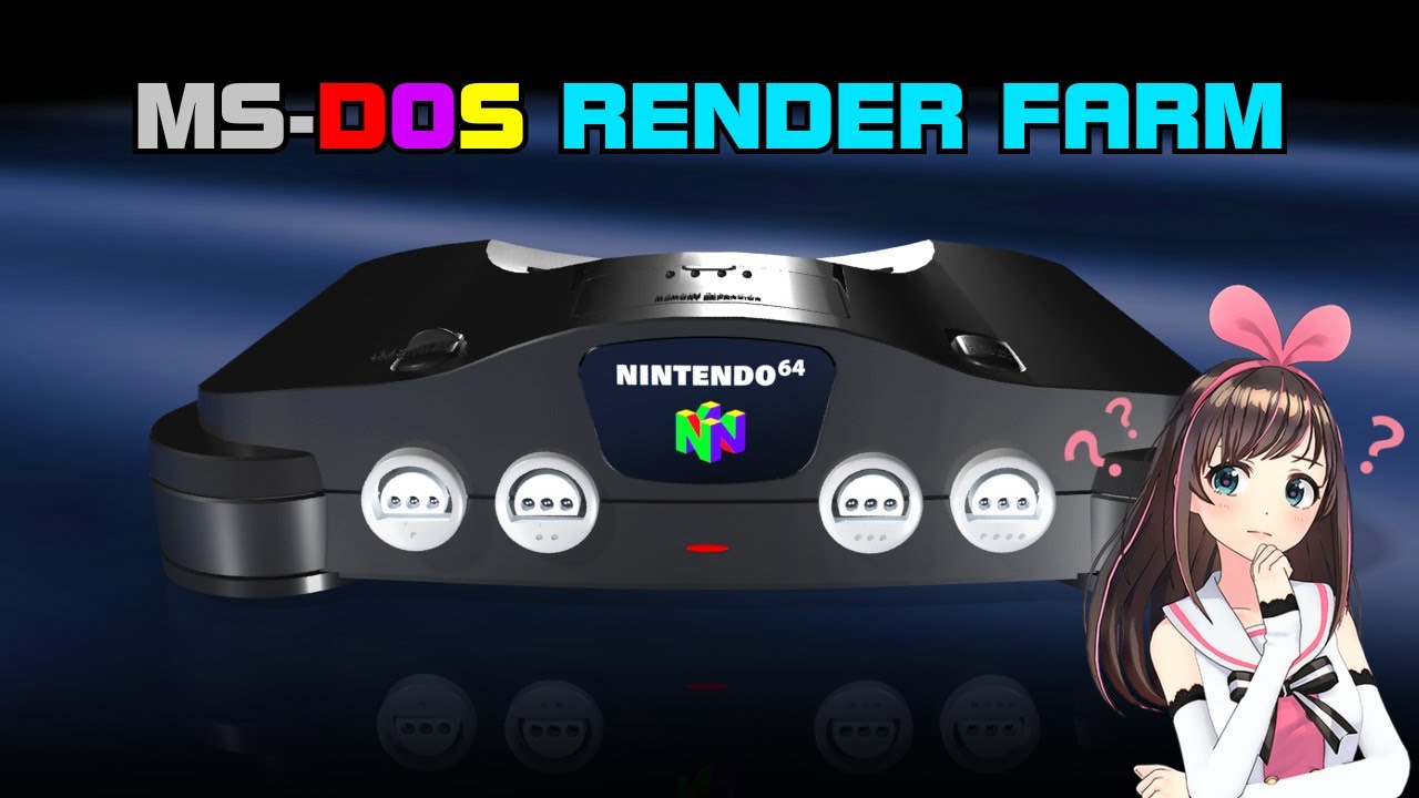 Come ho realizzato lo spot del Nintendo64 - MS-DOS Render Farm