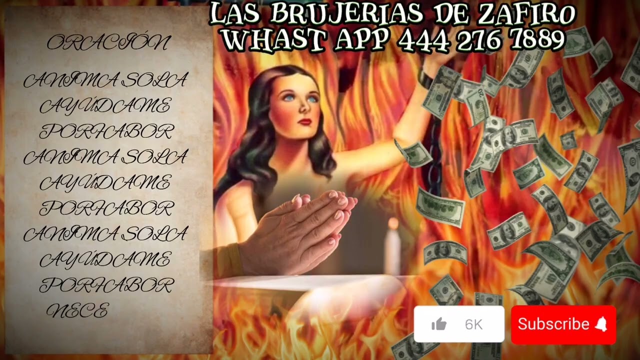 PÍDELE DINERO AL ANIMA SOLA💰