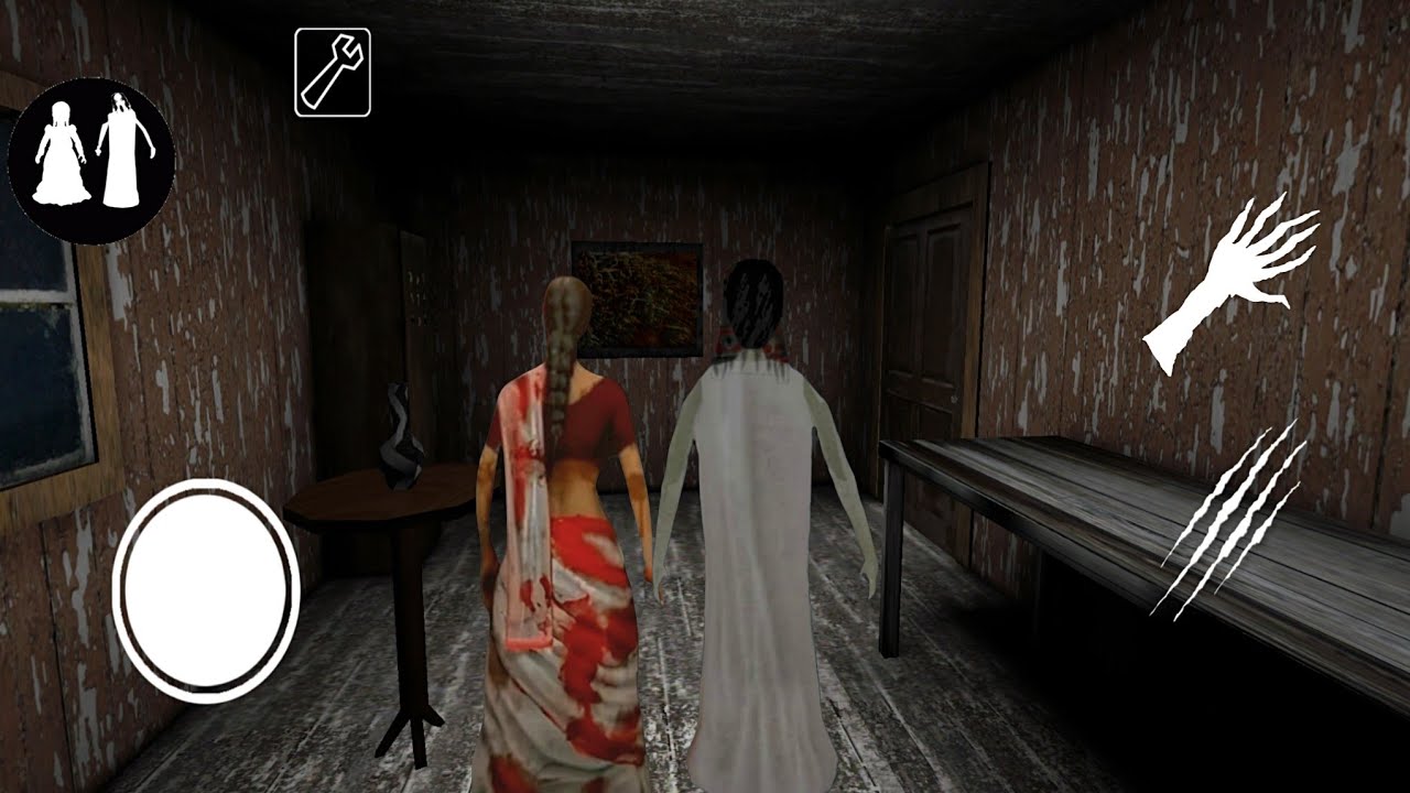 Playing as Kamla & Slendrina in Granny's Old House | Granny Mod Full Gameplay