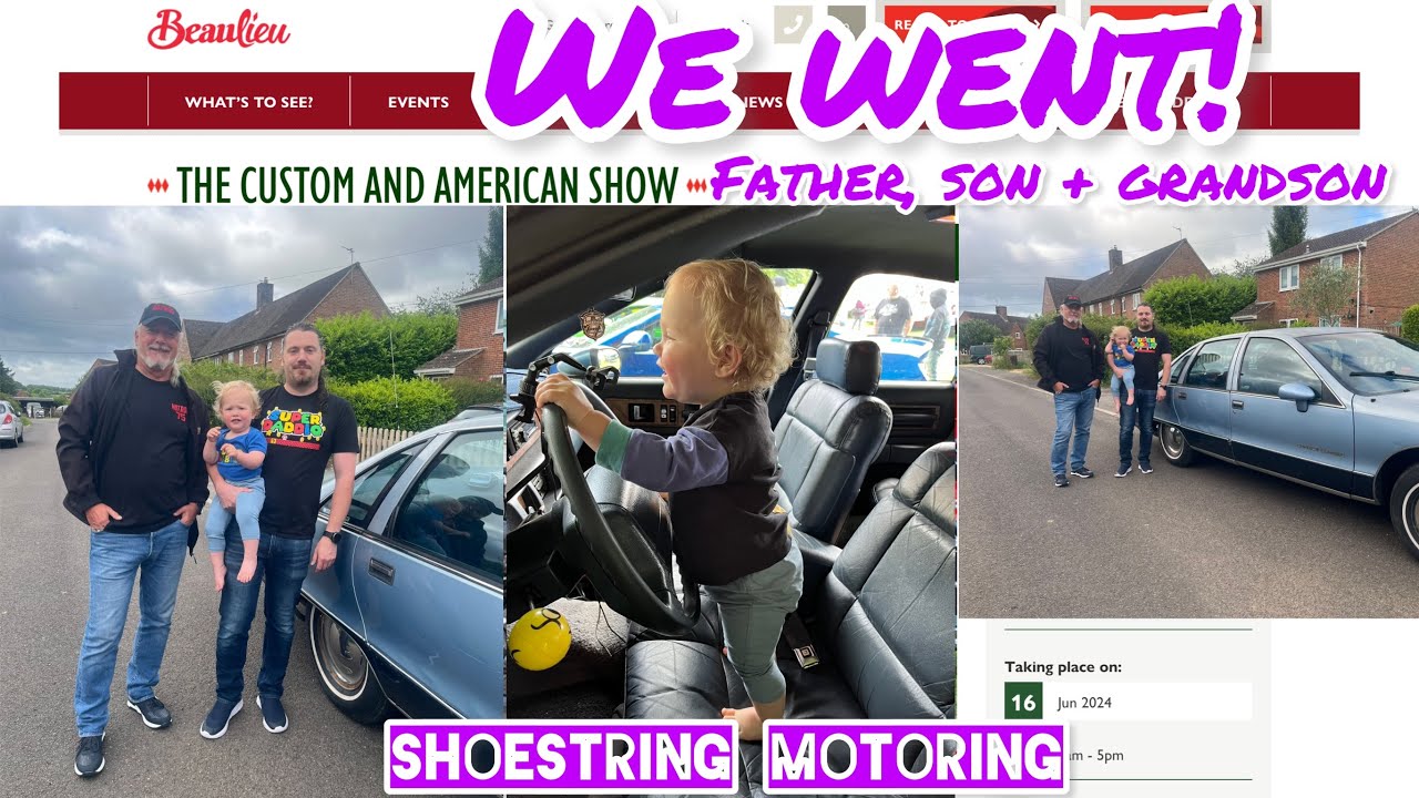 Father’s Day at Beaulieu Custom and American car show 2024