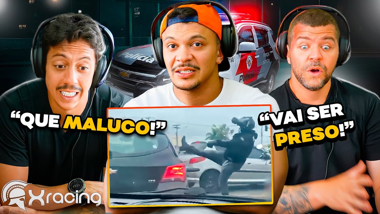 3 HUMORISTAS EM CHOQUE COM AS TRETAS DO XRACING 🏍️😱
