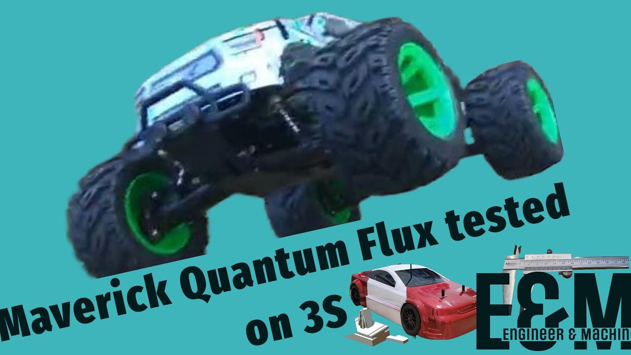 Maverick Quantum Flux Next-Level Power Test: RC Car on 3S Batteries!
