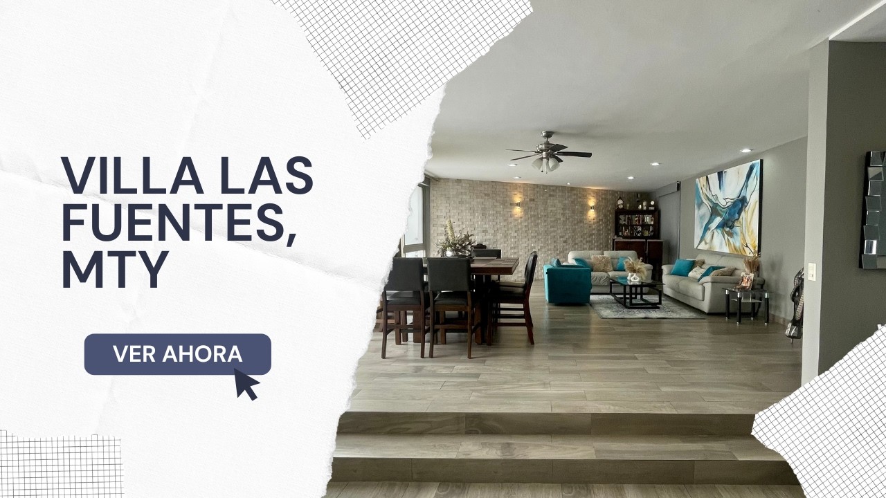 CASA EN VENTA COL. VILLA LAS FUENTES, MTY