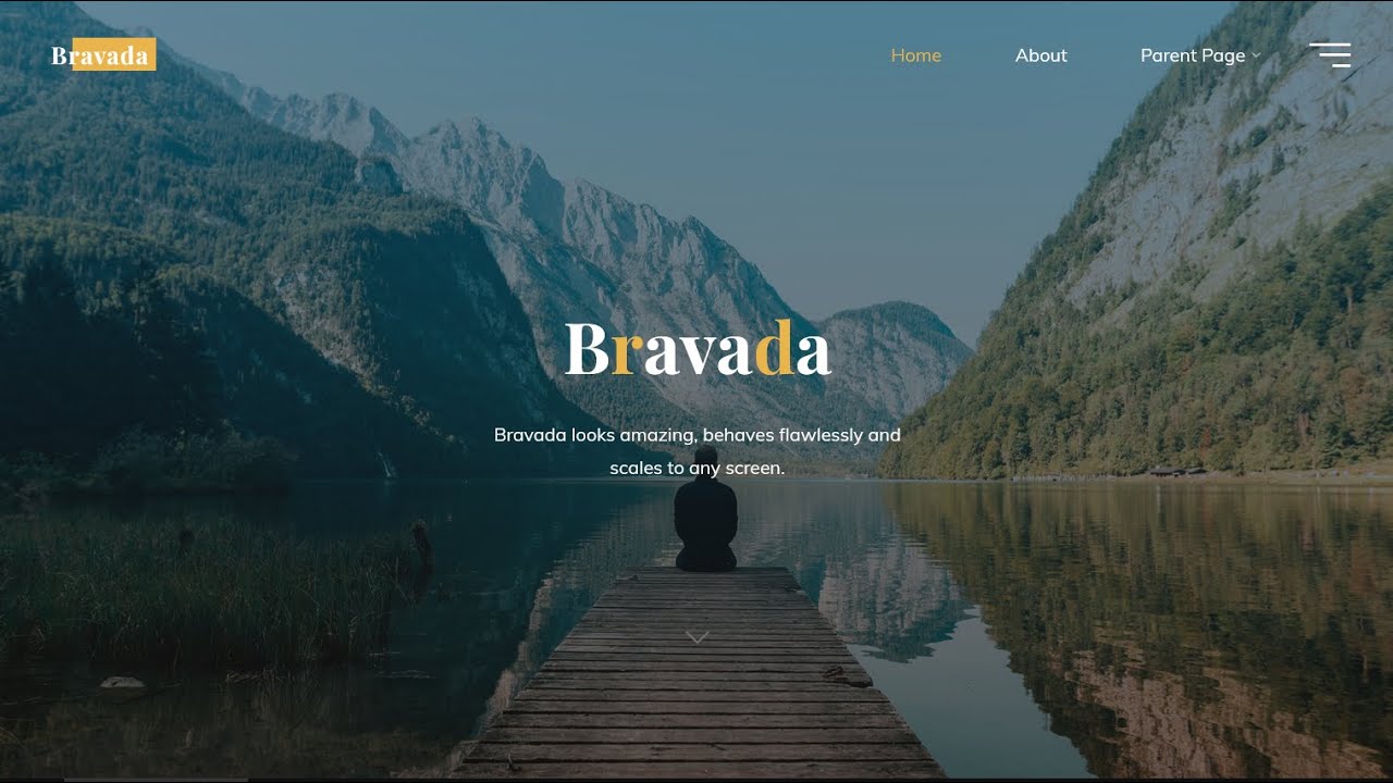 Theme Bravada 5 minute review and test Тема Bravada 5 минутный обзор и тест