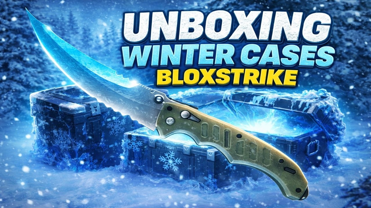 UNBOXED NEW WINTER KNIFE (BLOXSTRIKE)