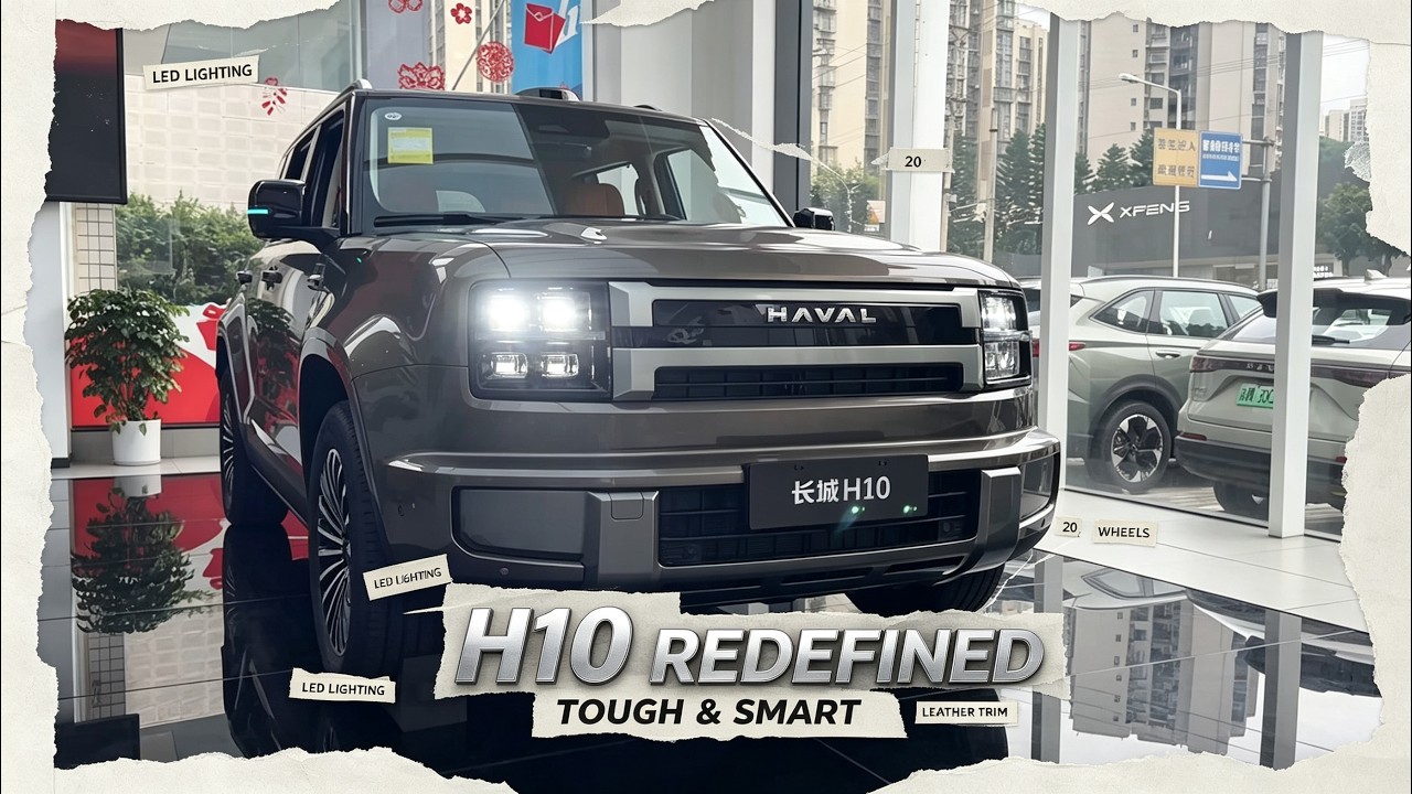 Совершенно новый GWM Haval H10 2027: первый взгляд &mdash; экстерьер и интерьер