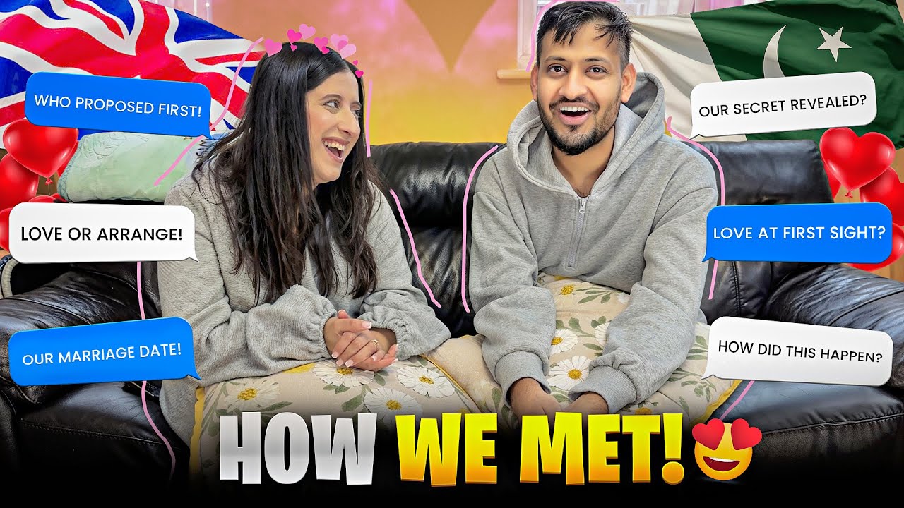 The Most Awaited Question Finally Answered ❤️✨ | How Did We Meet? 💍 || idreees and Haleema vlogs 🎥