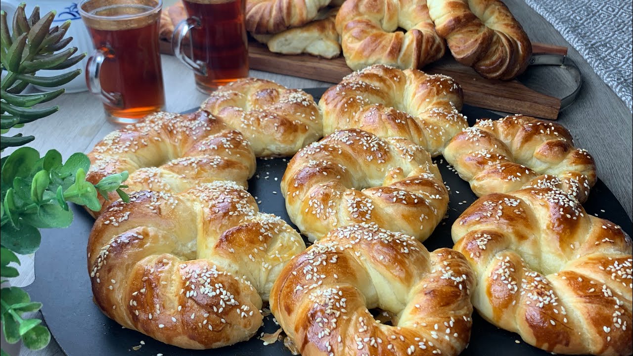 Perfectly Flakey Croissants RAMADAN RECIPES ll فطائر بريوش هشة وخفيفة مثل القطن بطريقة ناجحة
