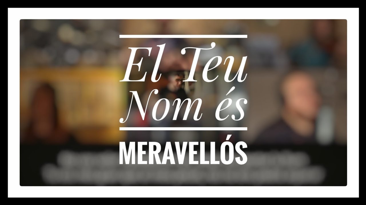 WHAT A BEAUTIFUL NAME - El teu nom és meravellós (Cover)