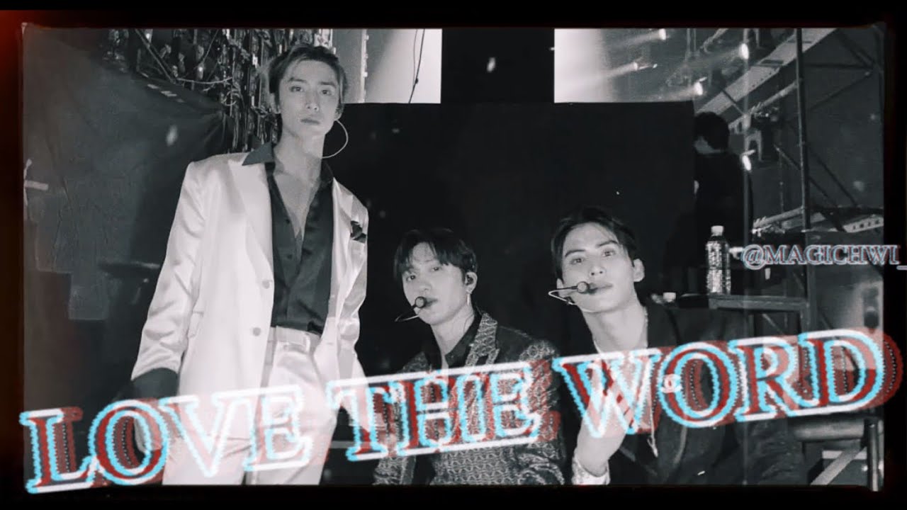 [Magichwi中字]  LOVE THE WORD - SF9 柳太陽, 輝映,澯熙 中字翻譯