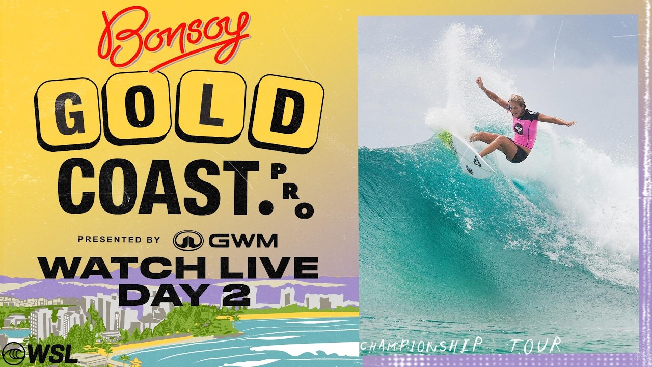 🔴 LIVE - Bonsoy Gold Coast Pro presented by GWM 2026 - Day 2
