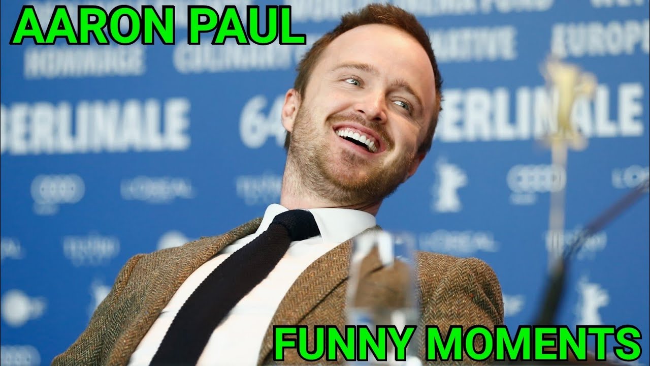Aaron Paul - Funny Moments Compilation