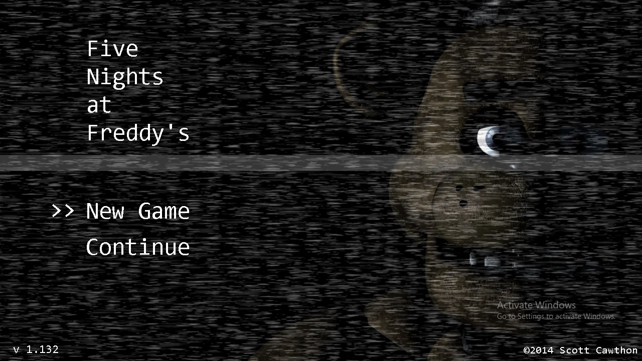 FNAF finishing Night 4, then wolfquest!