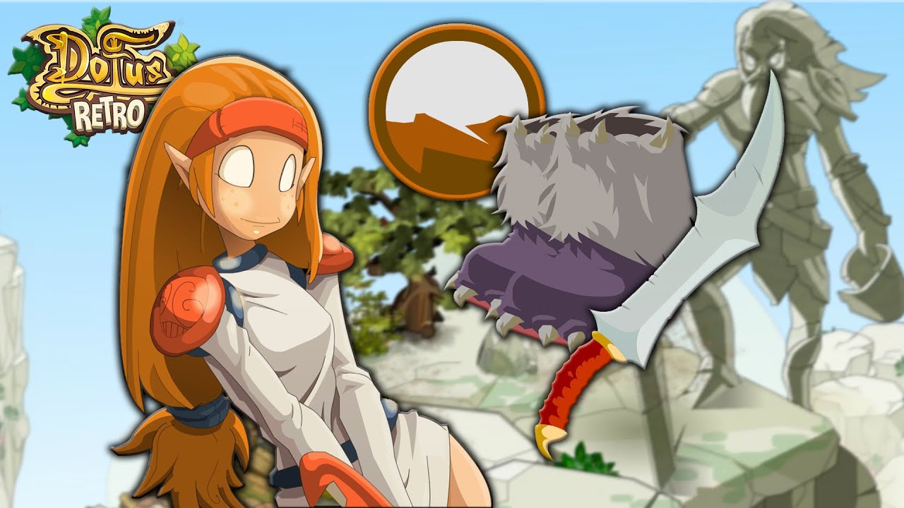 Un Iop en Rilleuse Bottes Meulou corrige un Eniripsa - PVP Dofus Retro