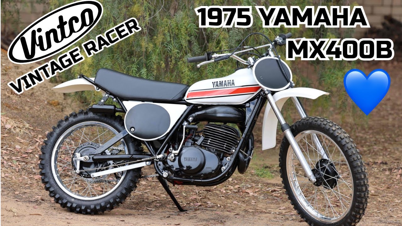Incredible 1975 Yamaha MX400B!