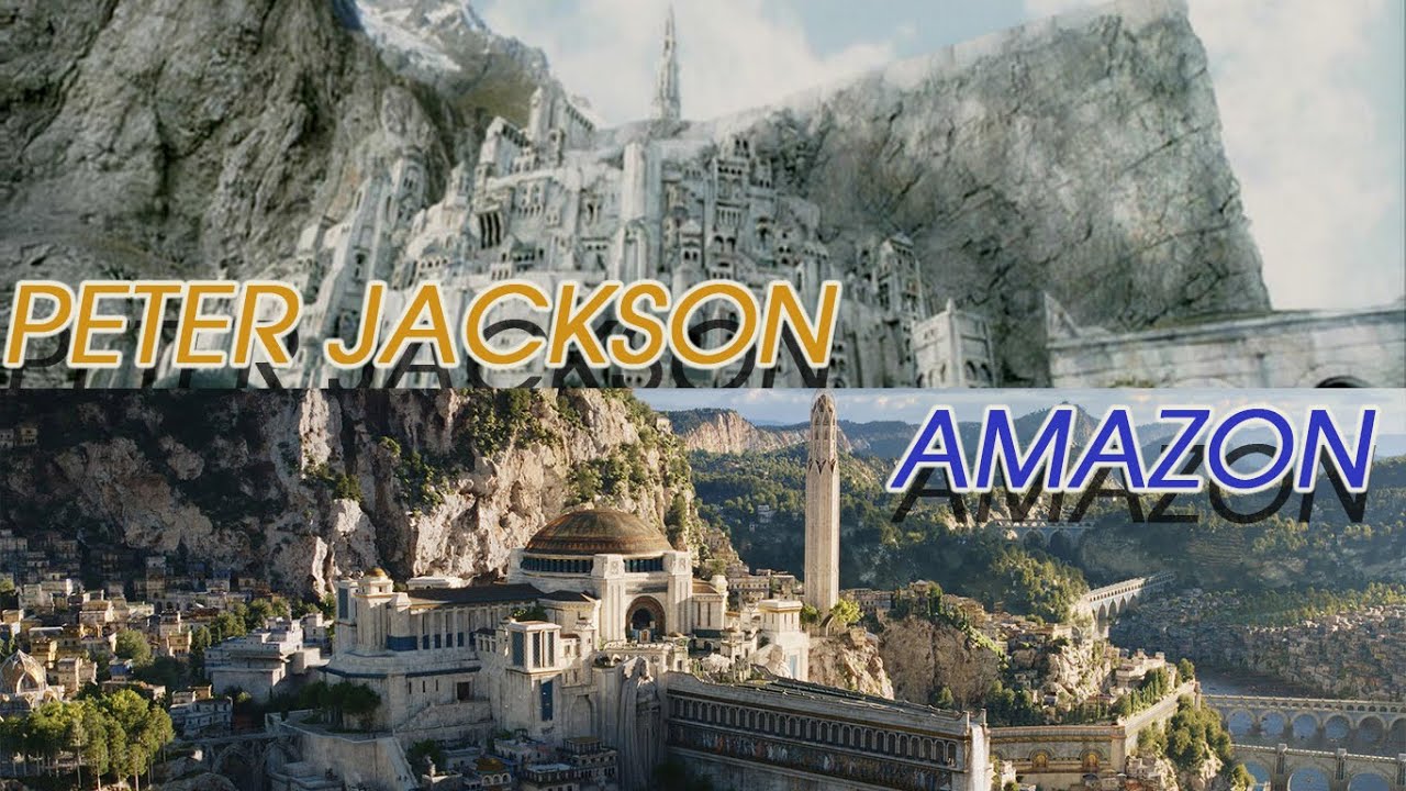 NÚMENOR/GONDOR (AMAZON VS PETER JACKSON)