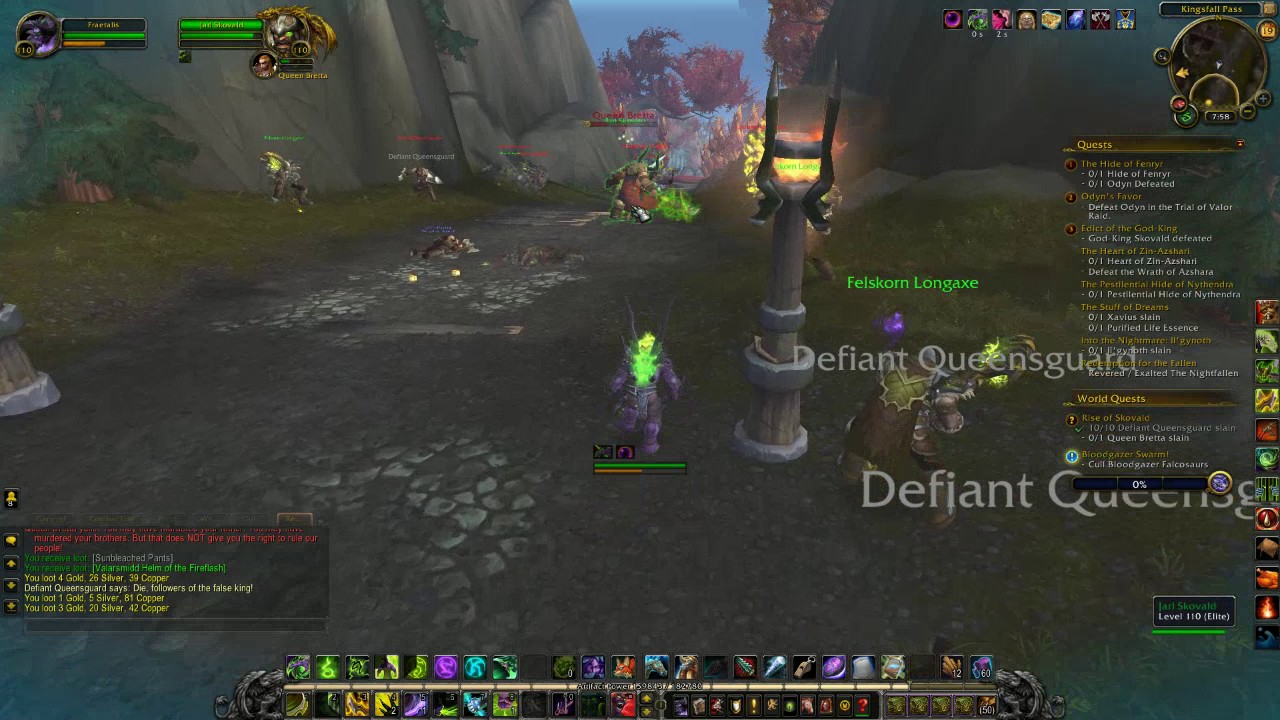 World of Warcraft Rise of Skovald Stormheim Legion World Quest Guide