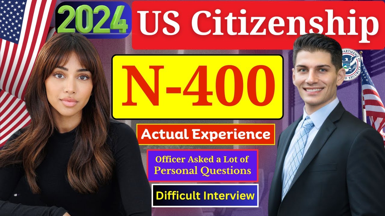 Full Steps - US Citizenship Interview 2024 and Oath Ceremony Same day (New N400 Application) | uscis