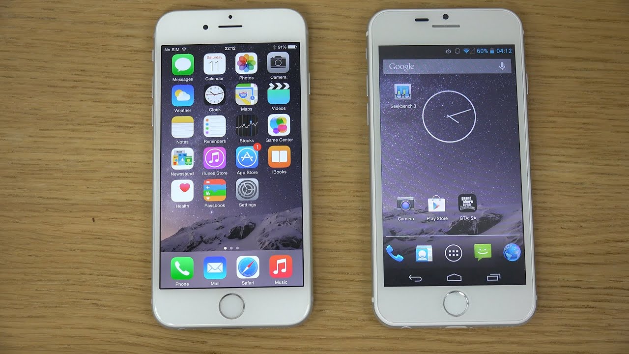 iPhone 6 vs. Goophone I6 - Benchmark Speed Test (4K)