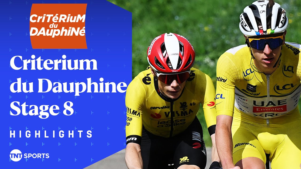 DOMINANT DISPLAY! 🤩 | 2025 Criterium du Dauphine Stage 8 Race Highlights | TNT Sports Cycling