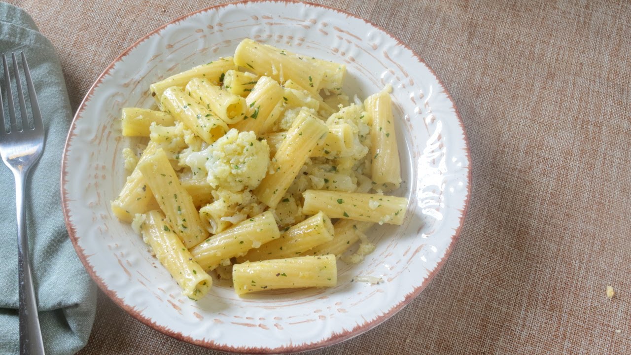 Макароны и цветная капуста