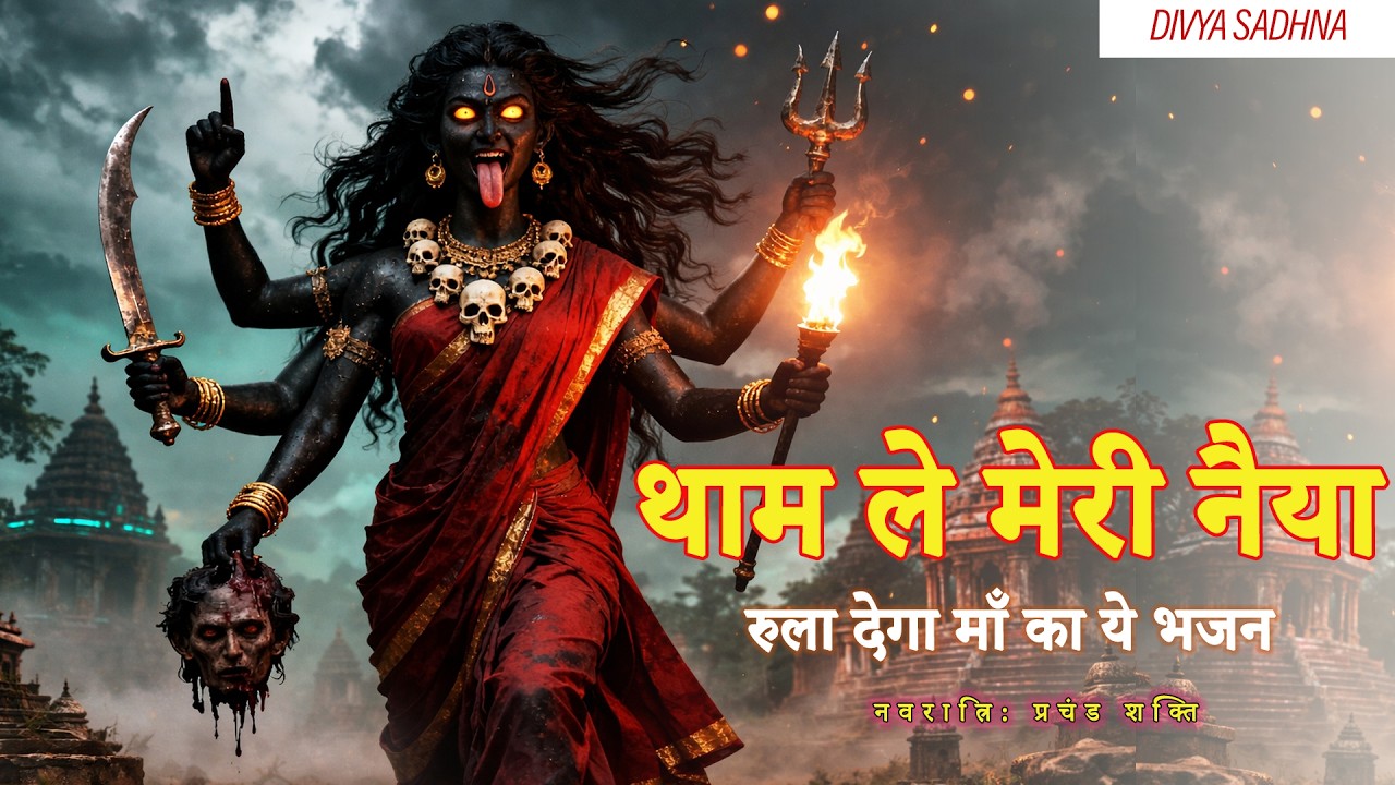 ए री मेरी काली मैया, थाम ले मेरी नैया 🙏 | माँ काली का सबसे करुण भजन 🚩 | Navratri 2026 Special