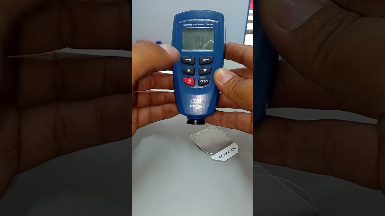 🔥 Calibración medidor de espesor de pintura (micrómetro) -💯- El MEJOR metodo --